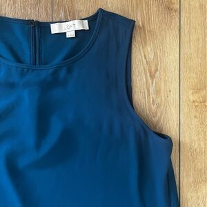 Teal LOFT Mixed Media Tank 👚